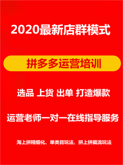 拼多多无货源精细化玩法,同行截流运营培训指导 拼多多无货源精细化玩法,同行截流运营培训指导